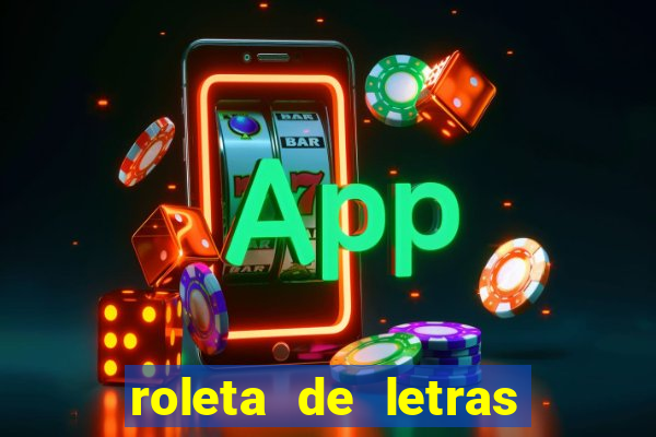 roleta de letras stop online